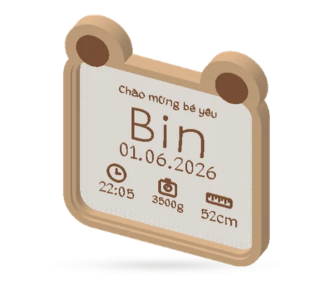 Bảng chào đời tai gấu