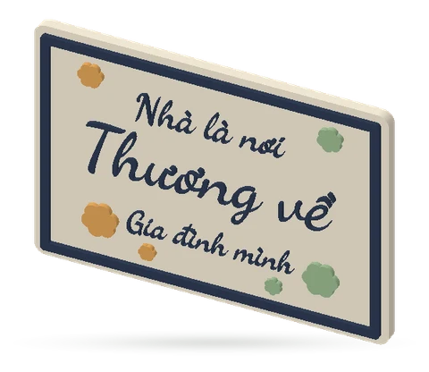 Tranh chữ nổi treo tường