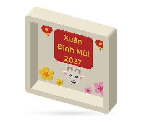 Khung Xuân Đinh Mùi