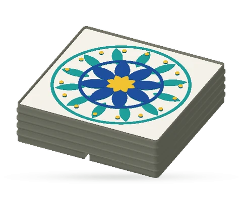 Hộp đèn mandala