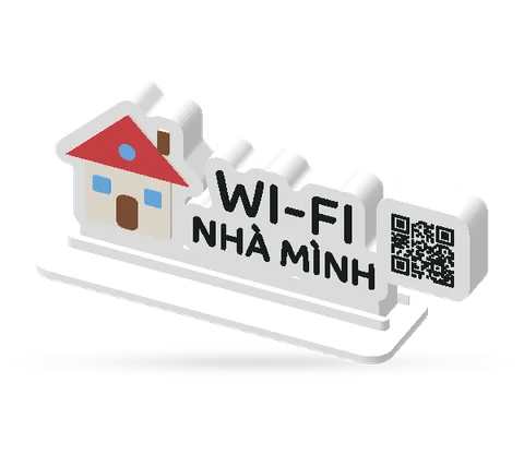 Little house Wi-Fi sign