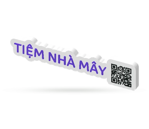 Biển tên shop treo tường