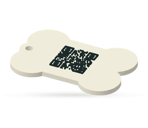 Thẻ tên thú cưng QR