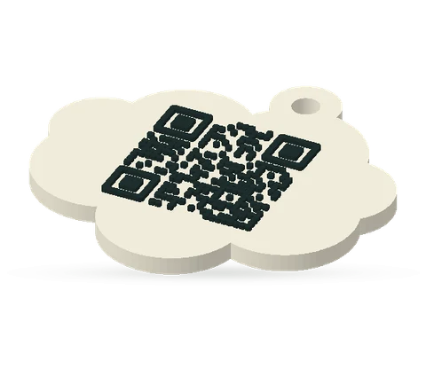 Móc khóa QR đám mây