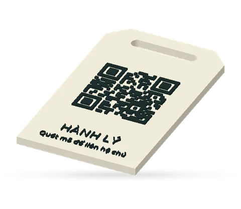 Thẻ hành lý QR