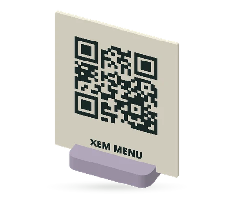Menu để bàn