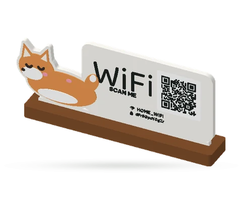 Cún shiba ngủ cạnh bảng